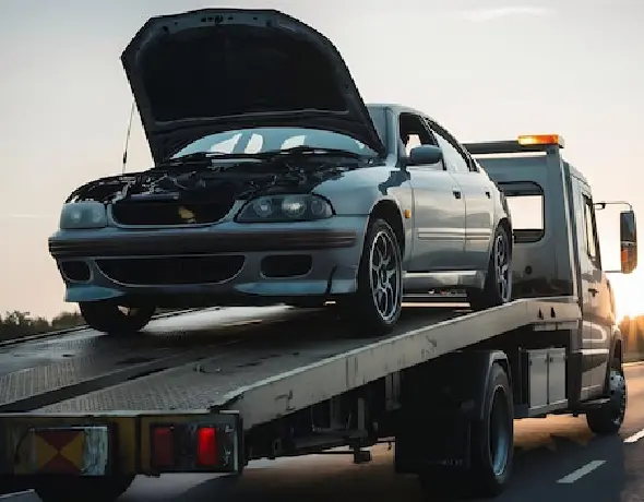 Car towing service for breakdown